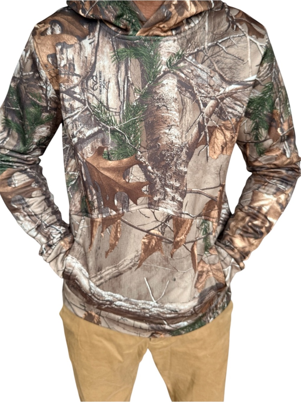 Realtree Under Armor Camo Hoodie Pullover Streetwear Sweatshirt - Picture 1 of 6